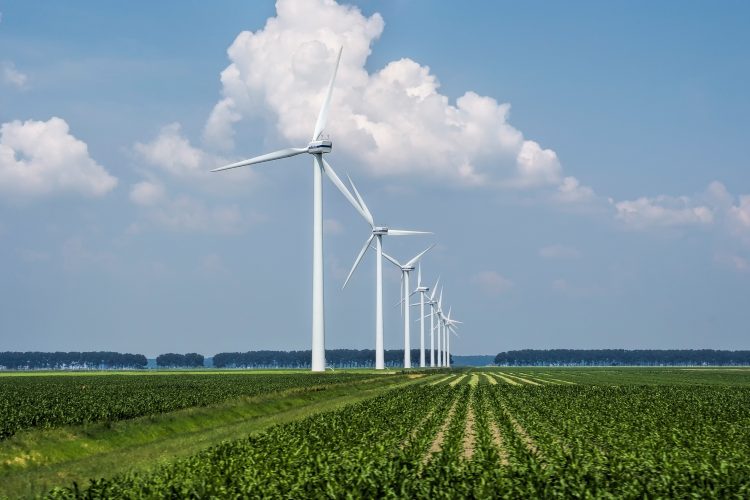 wind turbines