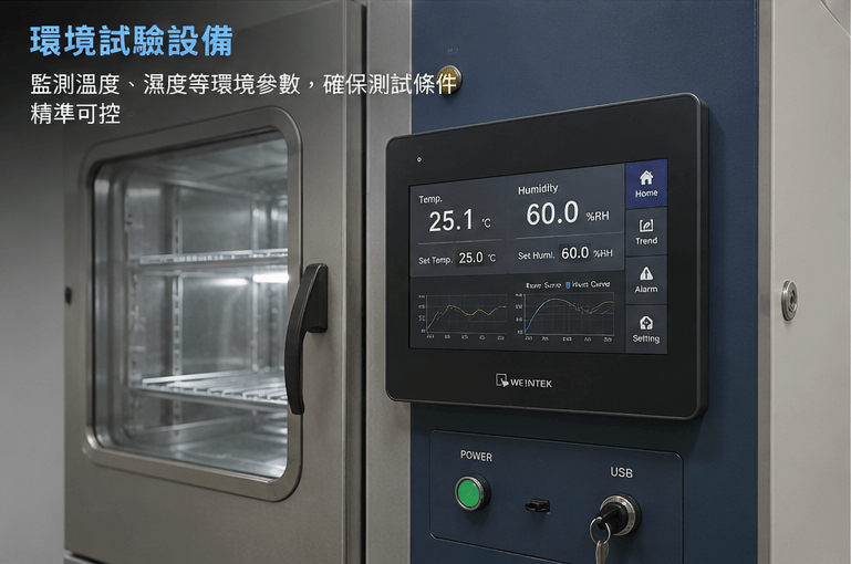 cMT2102X 環境試驗設備溫度與濕度監控